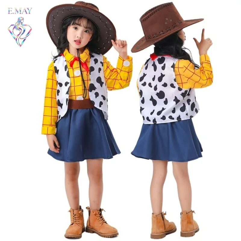 Halloween Toy Story 4 Costume for Girls Stage Performance Role-playing Hoss Sheriff Outfit Children's Party Wear Traditional ...
Halloween Toy Story 4 Costume for Girls Stage Performance Role-playing Hoss Sheriff Outfit Children's Party Wear Traditional ...