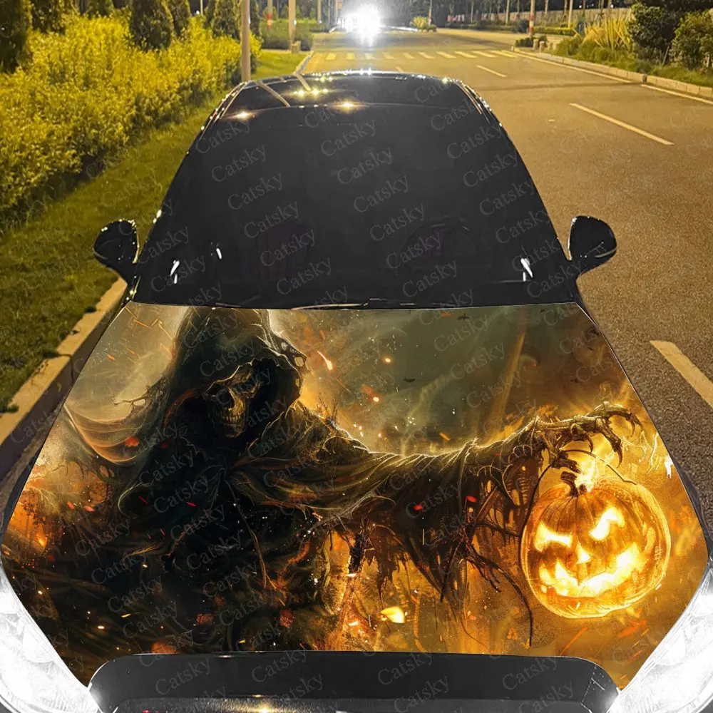 Fiery Reaper Car Hood Stickers - Self-Adhesive, Waterproof and Durable Vinyl Wrap, Decorate And Protect Your Car - The Gift For
Fiery Reaper Car Hood Stickers - Self-Adhesive, Waterproof and Durable Vinyl Wrap, Decorate And Protect Your Car - The Gift For