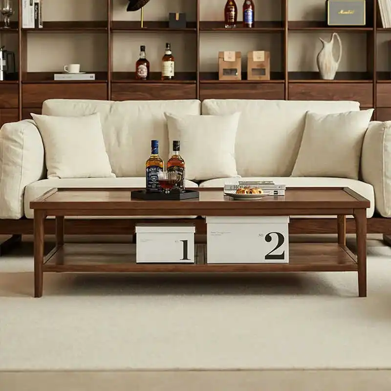 New Chinese sofa living room 2024 new high-end modern simple black walnut fabric solid wood small apartment
New Chinese sofa living room 2024 new high-end modern simple black walnut fabric solid wood small apartment