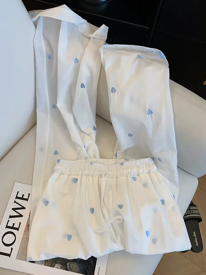 plus Size Casual Pants Women's High Waist Straight Leg Love Heart Embroidery Belted Loose Fit Summer Long Trousers
plus Size Casual Pants Women's High Waist Straight Leg Love Heart Embroidery Belted Loose Fit Summer Long Trousers