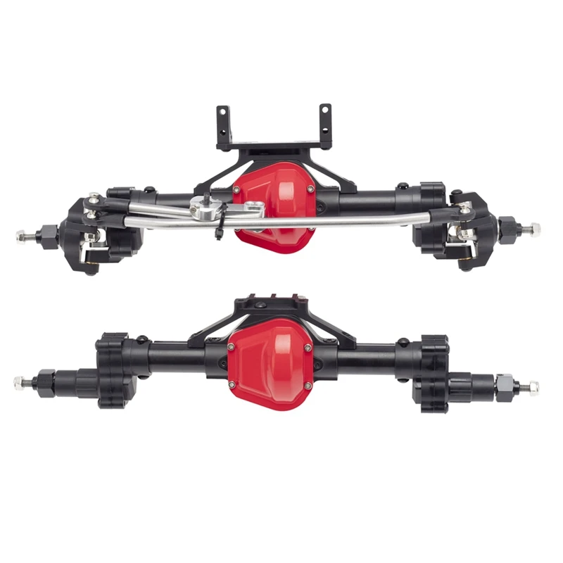 CNC Metal Front And Rear Portal Axle Set For 1/10 RC Rock Crawler Car Axial SCX10 I II 90046 90047 Upgrade
CNC Metal Front And Rear Portal Axle Set For 1/10 RC Rock Crawler Car Axial SCX10 I II 90046 90047 Upgrade