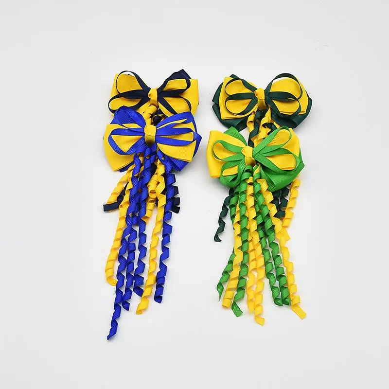 Festival Hair Clips Bow Hairpins Curly Ribbon Tassels Hair Decoration For Girls Hair Accessories
Festival Hair Clips Bow Hairpins Curly Ribbon Tassels Hair Decoration For Girls Hair Accessories