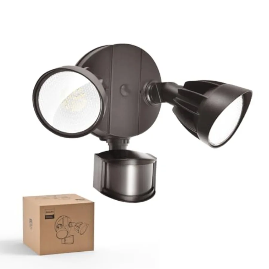 44W 400 lm LED Security Light Outdoor w/PIR Motion Sensor 5000K Daylight Flood Light Waterproof Dusk to Dawn Heads 4 Modes
44W 400 lm LED Security Light Outdoor w/PIR Motion Sensor 5000K Daylight Flood Light Waterproof Dusk to Dawn Heads 4 Modes