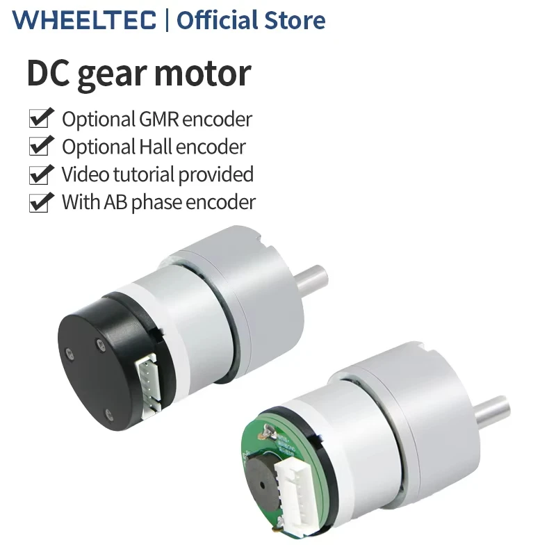DC reduction motor with GMR Hall encoder speed measurement two-wheel balance car MG513
DC reduction motor with GMR Hall encoder speed measurement two-wheel balance car MG513
