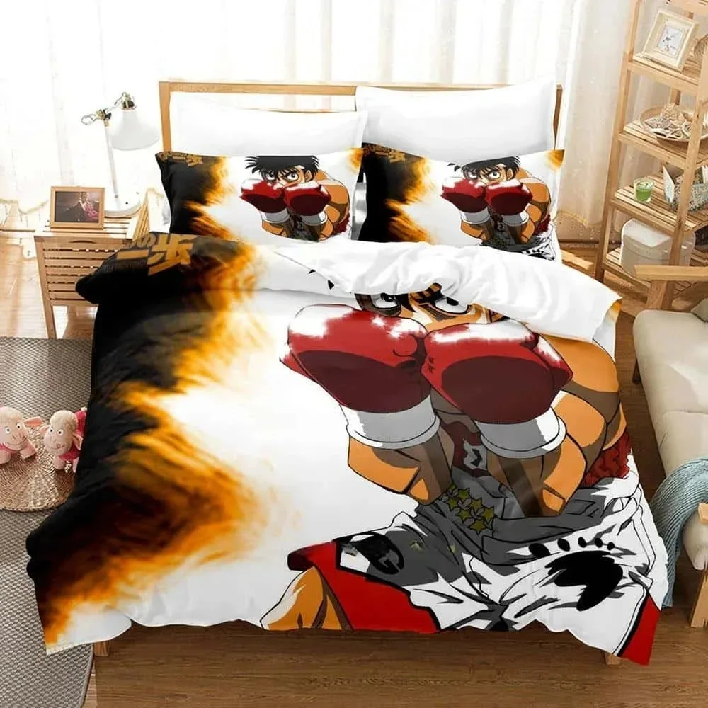 Kpop Cool New Hajime No Ippo Bedding Set Single Twin Full Queen King Size Bed Set Aldult Kid Bedroom Duvetcover Sets 3D Anime Be
Kpop Cool New Hajime No Ippo Bedding Set Single Twin Full Queen King Size Bed Set Aldult Kid Bedroom Duvetcover Sets 3D Anime Be