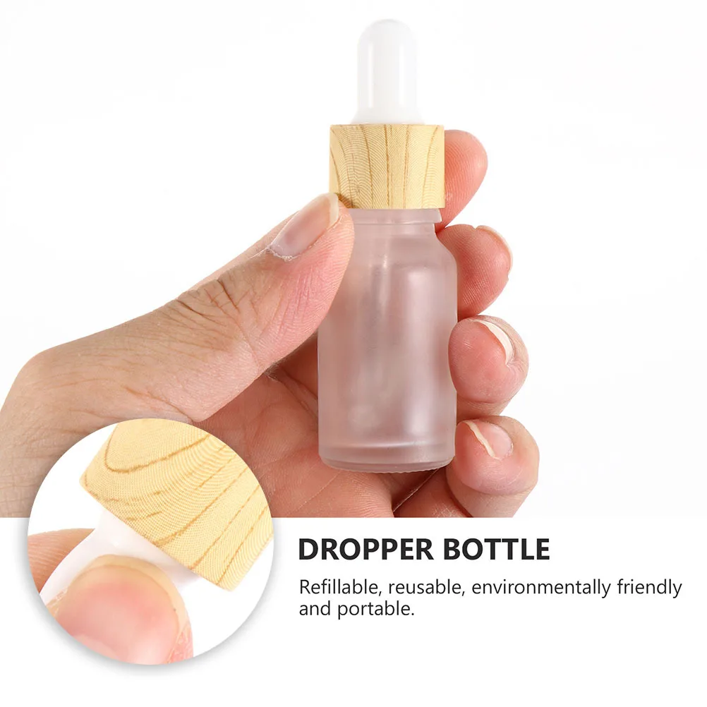6Pcs 10Ml Empty Glass Bottle with Dropper Refillable Travel Container for Essential Oils Perfume Sample Liquid Storage
6Pcs 10Ml Empty Glass Bottle with Dropper Refillable Travel Container for Essential Oils Perfume Sample Liquid Storage