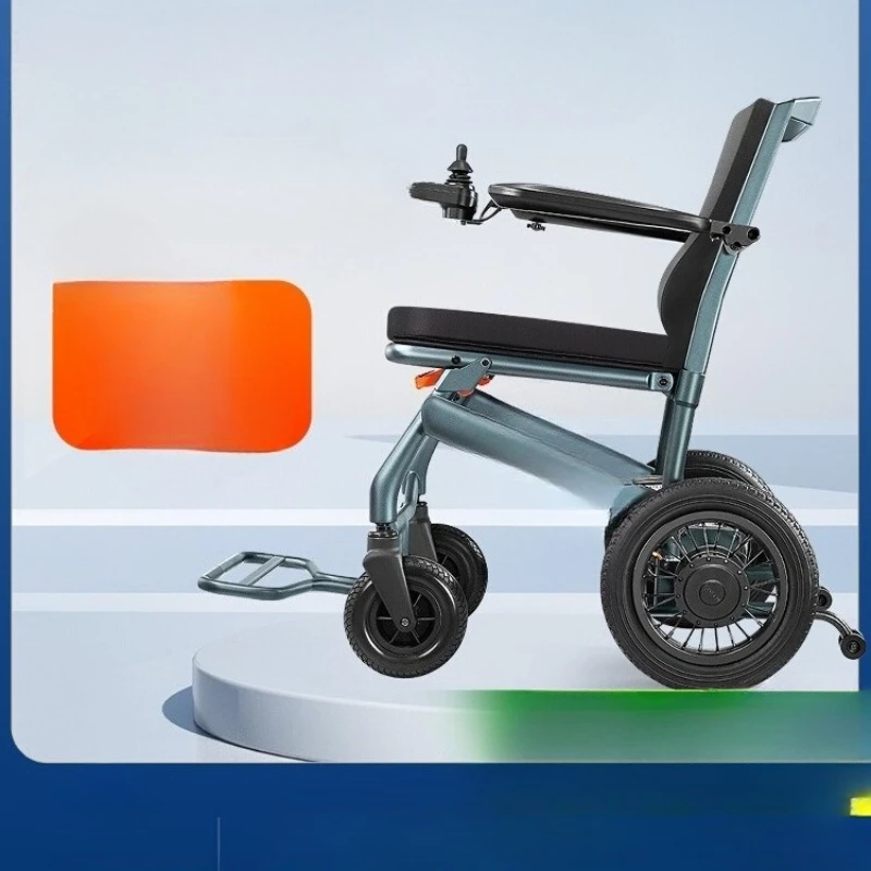Electric wheelchair lightweight intelligent high-end automatic folding scooter for the elderly portable
Electric wheelchair lightweight intelligent high-end automatic folding scooter for the elderly portable