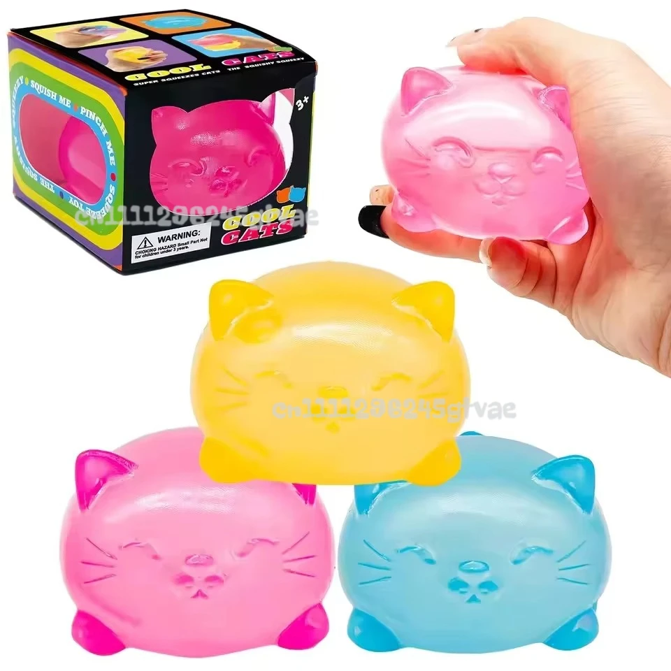 Mini Cute Translucent Cat Maltose Decompression Fidgets Non-Stick Odorless Non-Toxic Fun Pressure Relief Tools Party Supplies
Mini Cute Translucent Cat Maltose Decompression Fidgets Non-Stick Odorless Non-Toxic Fun Pressure Relief Tools Party Supplies