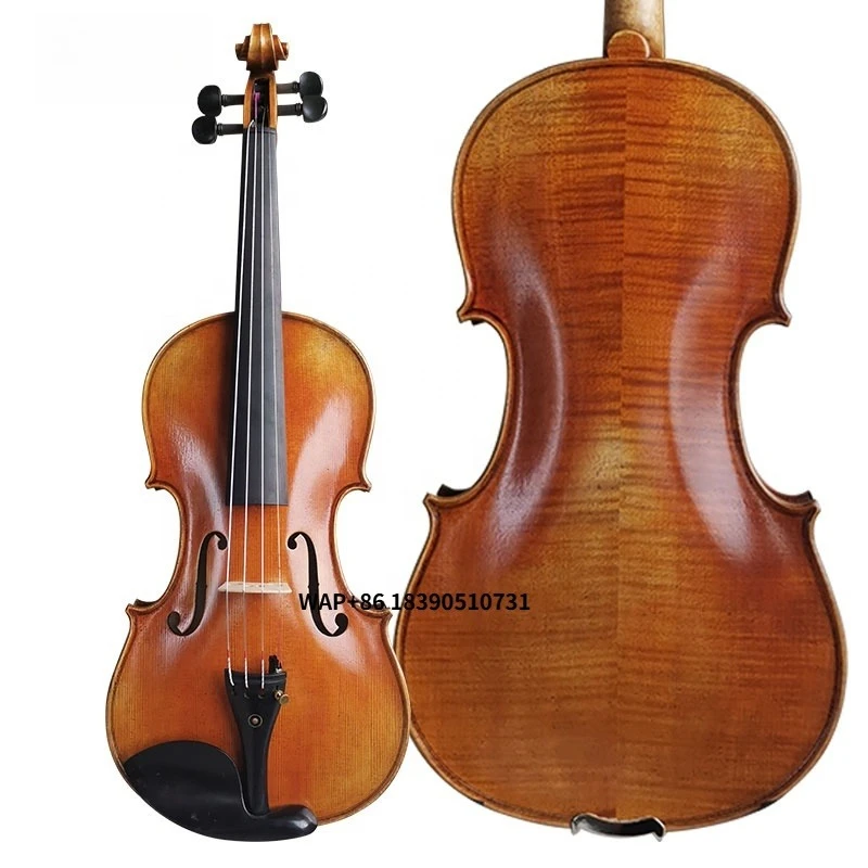 Aiersi Brand China Factory Price Advanced Nice Flame Ebony Fitting Hand Rubbed Oil Painting Violins
Aiersi Brand China Factory Price Advanced Nice Flame Ebony Fitting Hand Rubbed Oil Painting Violins