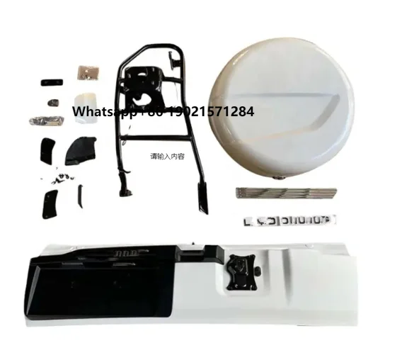 Hot Sale for Land Cruiser LC200 2008-2020 Spare Tire Rack Kit Car Accessories with Plastic PVC Spare Tire Cover Assembly
Hot Sale for Land Cruiser LC200 2008-2020 Spare Tire Rack Kit Car Accessories with Plastic PVC Spare Tire Cover Assembly