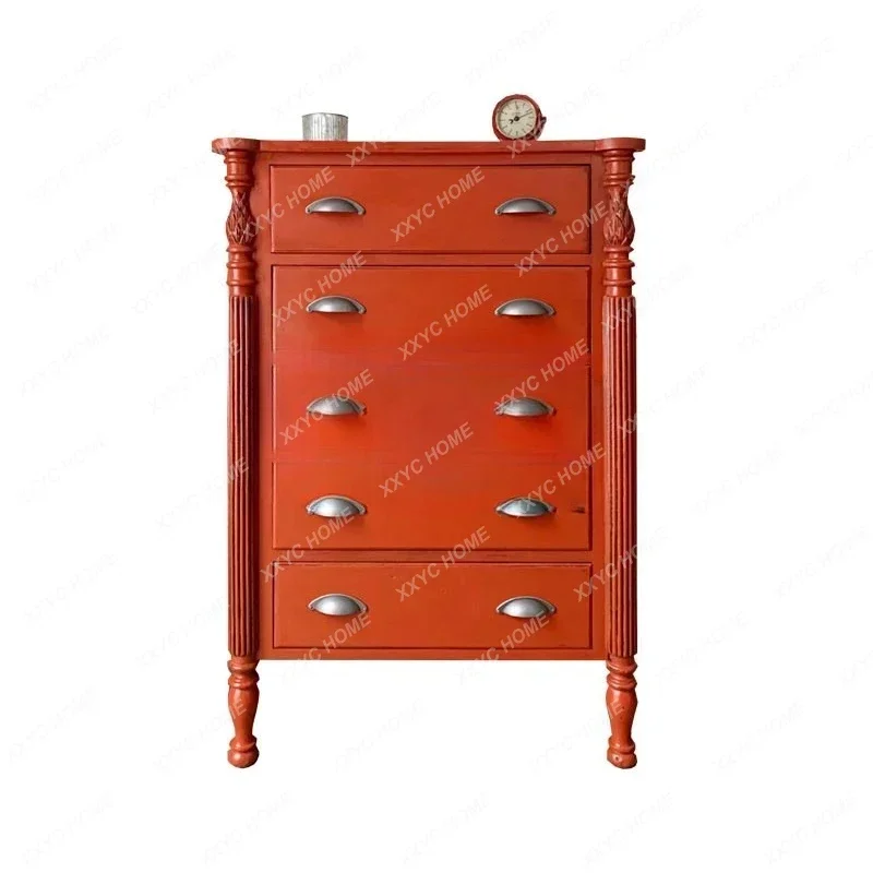 Z Retro chest of drawers living room wall drawer storage cabinet
Z Retro chest of drawers living room wall drawer storage cabinet