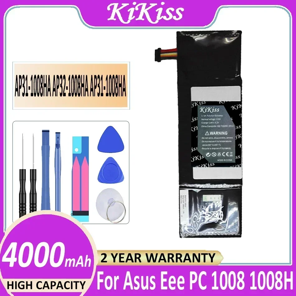 Прочный и эффективный аккумулятор для ноутбука Asus Eee PC 1008 1008H 1008HA 4000 мАч
Прочный и эффективный аккумулятор для ноутбука Asus Eee PC 1008 1008H 1008HA 4000 мАч