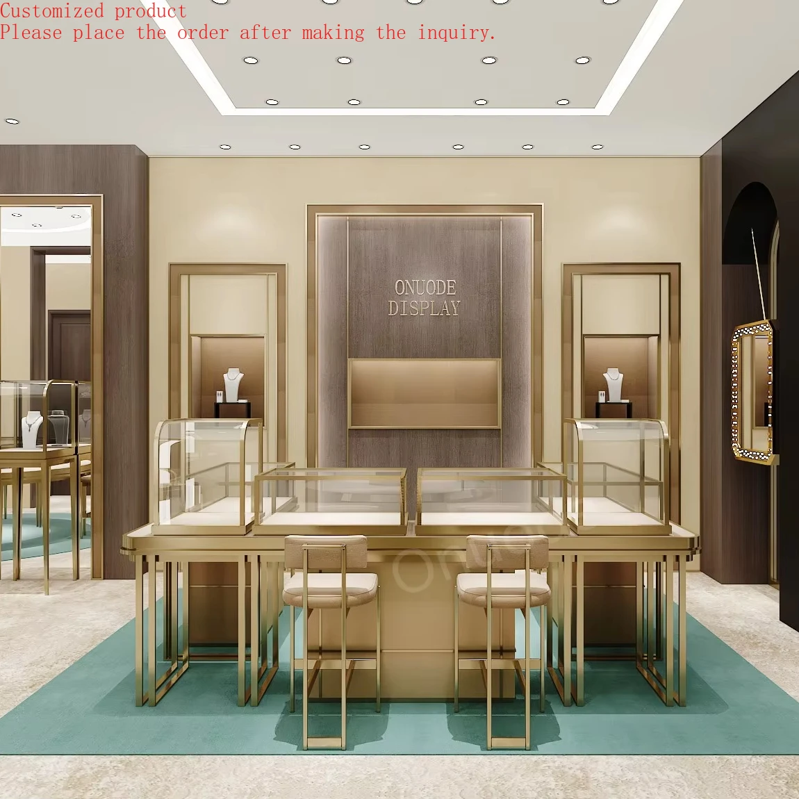 Изготовленный на заказ ювелирный шкаф, полный магазин, дизайн интерьера, витрина для ювелирных изделий для витрины ювелирных изделий
Изготовленный на заказ ювелирный шкаф, полный магазин, дизайн интерьера, витрина для ювелирных изделий для витрины ювелирных изделий