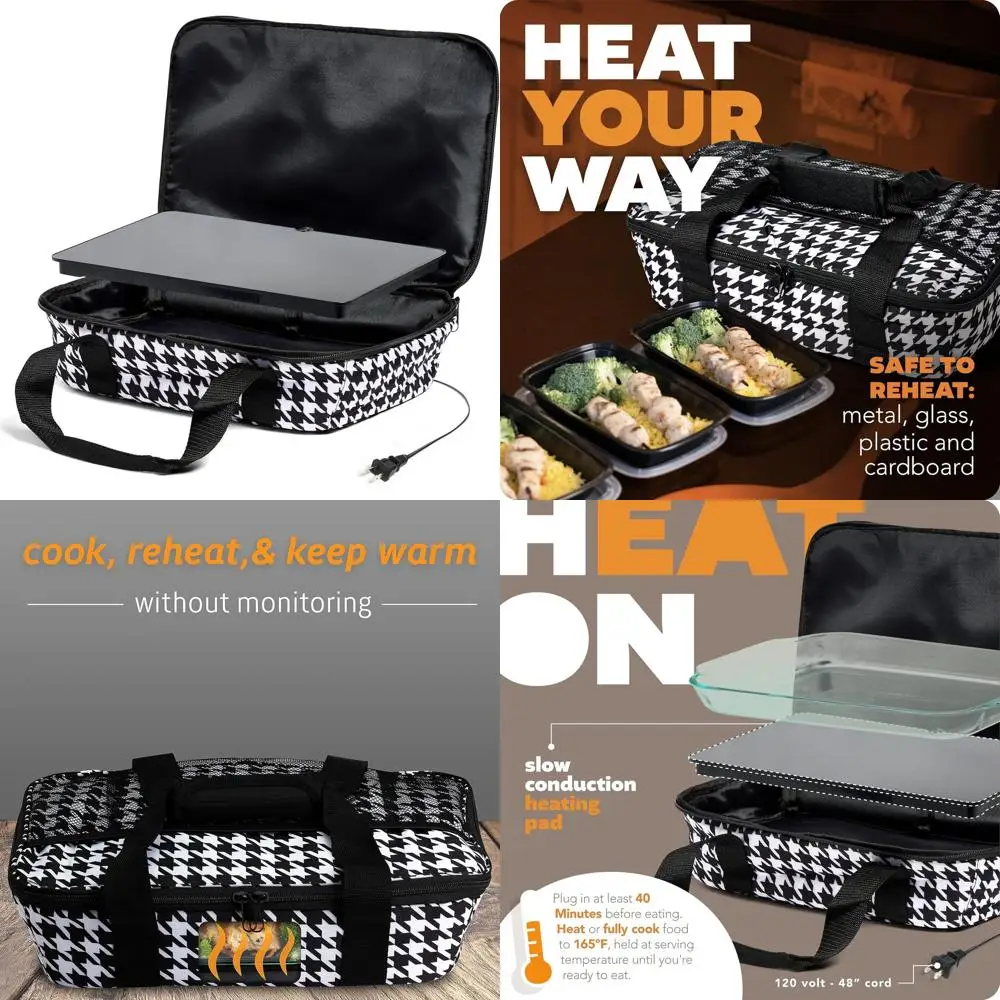 Portable Electric Food Heater - Innovative Warmer & Heated Lunch Box for Adults, Car/Home, Easy Cooking, Reheating, Food Warming
Portable Electric Food Heater - Innovative Warmer & Heated Lunch Box for Adults, Car/Home, Easy Cooking, Reheating, Food Warming