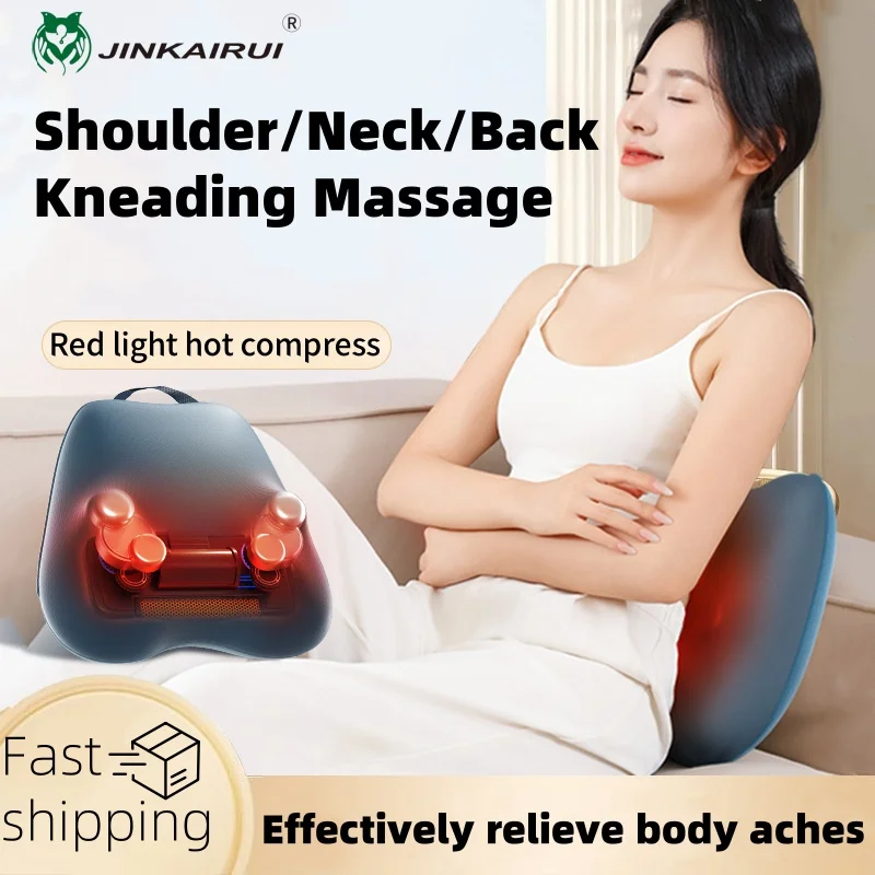 Jinkairui Neck Waist Support Kneading Hot Compress Office Massage Pillow Waist Back Cervical Vertebra Fully Automatic Massag
Jinkairui Neck Waist Support Kneading Hot Compress Office Massage Pillow Waist Back Cervical Vertebra Fully Automatic Massag