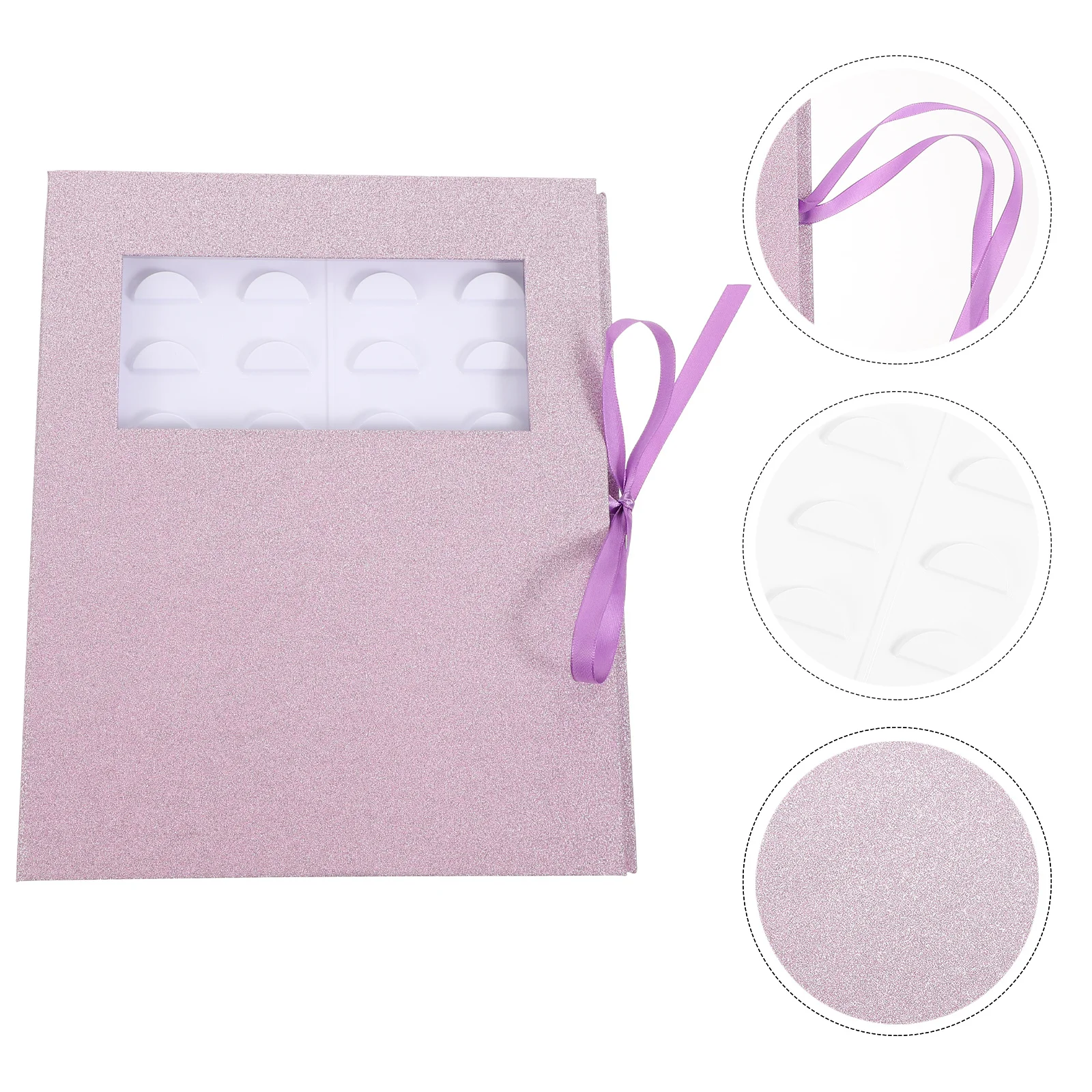 1Pcs Eyelash Organizer Creative Lash Box for False Lashes Storage Maintains Curl and Shape Lightweight Travel-Friendly Eyelash
1Pcs Eyelash Organizer Creative Lash Box for False Lashes Storage Maintains Curl and Shape Lightweight Travel-Friendly Eyelash