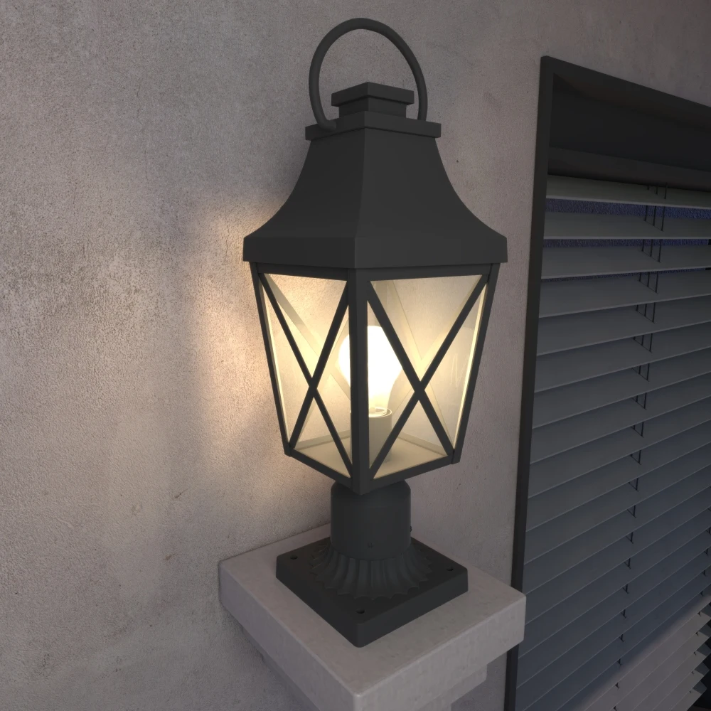 Outdoor Post Light,Lamp Post Light Fixture,Post Lantern with Pier Mount Base,Textured Black,20.3in,Suitable for Gardens(1 pack)
Outdoor Post Light,Lamp Post Light Fixture,Post Lantern with Pier Mount Base,Textured Black,20.3in,Suitable for Gardens(1 pack)