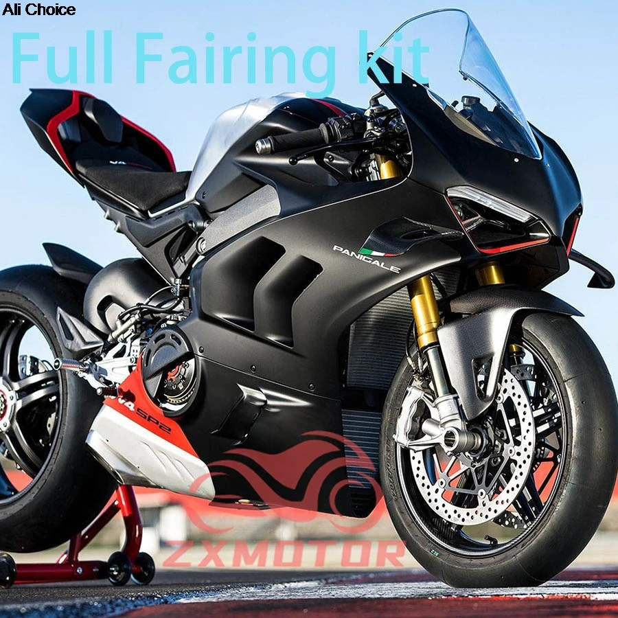 Новые обтекатели V4 21 22, 100% подходят для DUCATI Panigale V4S 2021 2022, полный комплект кузова, пластиковый комплект, комплект обтекателей
Новые обтекатели V4 21 22, 100% подходят для DUCATI Panigale V4S 2021 2022, полный комплект кузова, пластиковый комплект, комплект обтекателей