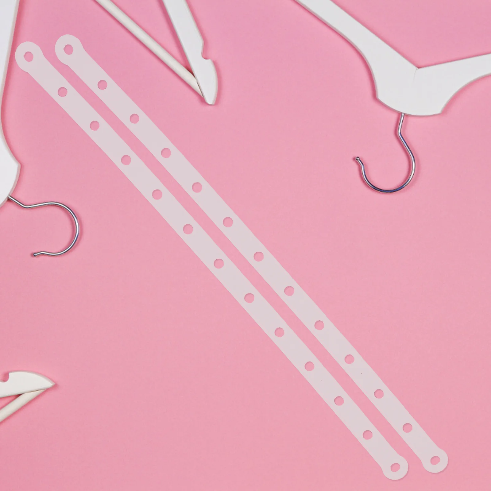 40Pcs Plastic Display Hanger Connector Strips Space Saving Closet Organizer Heavy Duty Extender for Clothes Pants Shirts
40Pcs Plastic Display Hanger Connector Strips Space Saving Closet Organizer Heavy Duty Extender for Clothes Pants Shirts