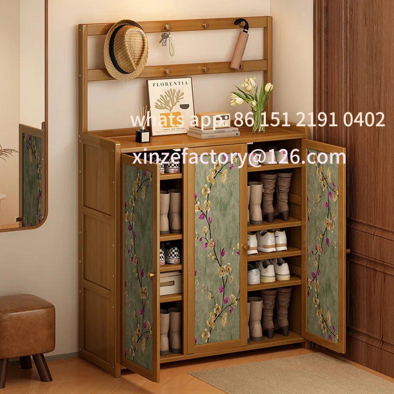 Customizable multi-layer shoe rack home door shoe storage cabinet home dust-proof retro shoe cabinet
Customizable multi-layer shoe rack home door shoe storage cabinet home dust-proof retro shoe cabinet