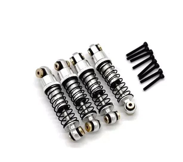 6061 T6 aluminum alloy CNC Metal Shock Absorber Parts for FMS 1/24 FCX24M Toyota Tacoma D90 D110 Discovery RC Crawler L=38mm
6061 T6 aluminum alloy CNC Metal Shock Absorber Parts for FMS 1/24 FCX24M Toyota Tacoma D90 D110 Discovery RC Crawler L=38mm