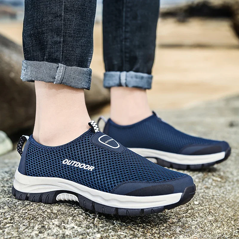 Men Trainers Non-slip Climbing Hiking Shoes Breathable Men's Treking Shoe Mesh Men Casual Shoes Summer Outdoor Water Sneakers
Men Trainers Non-slip Climbing Hiking Shoes Breathable Men's Treking Shoe Mesh Men Casual Shoes Summer Outdoor Water Sneakers