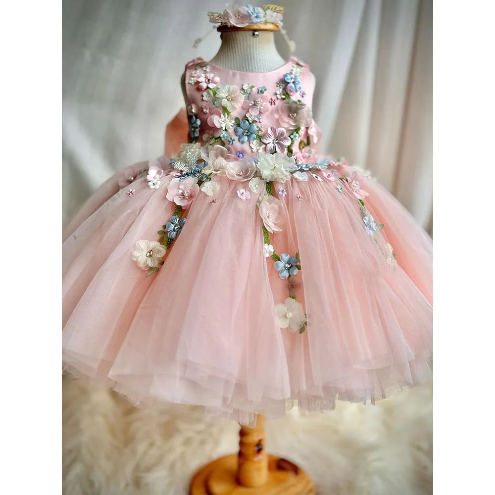 Boutique Spring Summer Girls Floral Party Dress for Birthday Party Tulle Flower Girl's Frocks Fancy Dress for Kids Aged 1-14
Boutique Spring Summer Girls Floral Party Dress for Birthday Party Tulle Flower Girl's Frocks Fancy Dress for Kids Aged 1-14