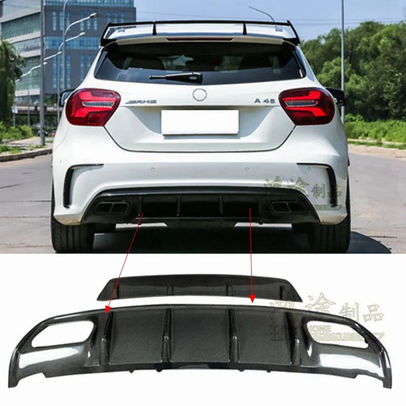 For Mercedes Benz W176 A45 AMG Bumper 2013 2014 2015 2016 A45 Rear Diffuser Carbon Fiber Spoilers
For Mercedes Benz W176 A45 AMG Bumper 2013 2014 2015 2016 A45 Rear Diffuser Carbon Fiber Spoilers