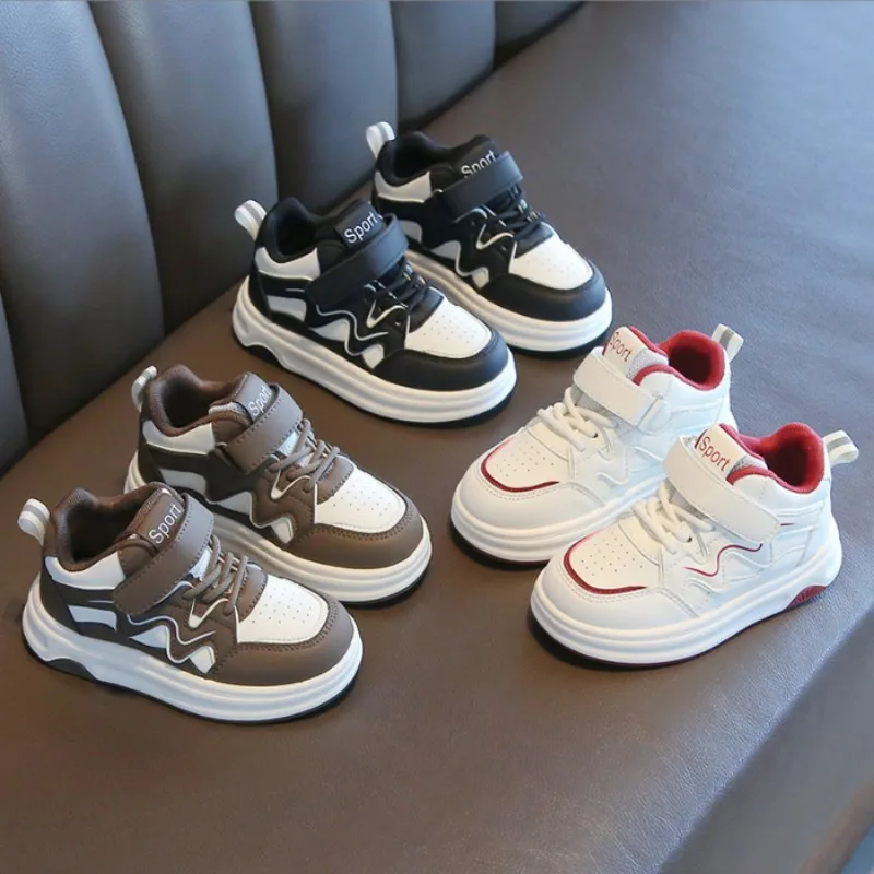 Children's Leisure Sports Shoes 2025 Spring Autumn New Girls' White Shoes High Top Boys' Board Shoes Soft Soled Baby Shoes
Children's Leisure Sports Shoes 2025 Spring Autumn New Girls' White Shoes High Top Boys' Board Shoes Soft Soled Baby Shoes