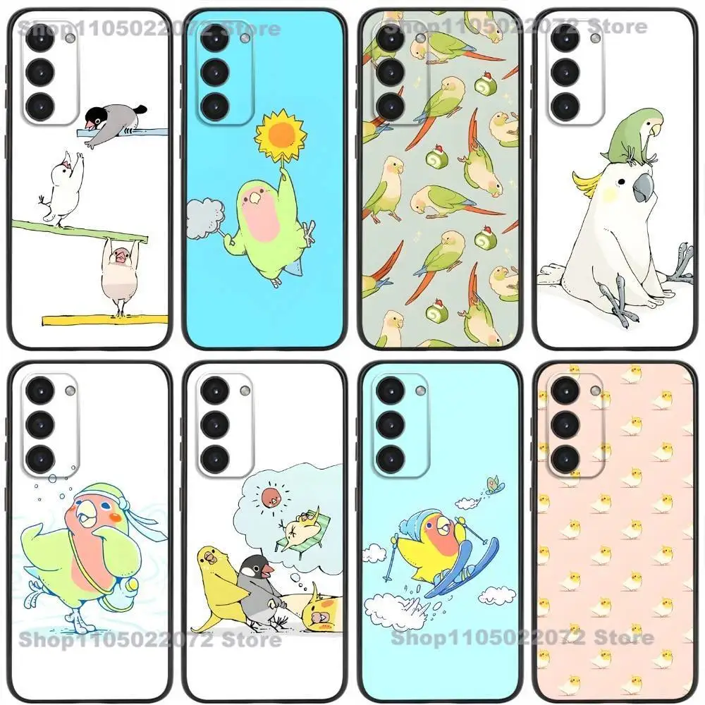 Parrot Birds Cockatiel Phone Case For Samsung Galaxy A20,21s,22,31,32,52,53,72,73,80,91 Soft Liquid Silicone Black Cover
Parrot Birds Cockatiel Phone Case For Samsung Galaxy A20,21s,22,31,32,52,53,72,73,80,91 Soft Liquid Silicone Black Cover