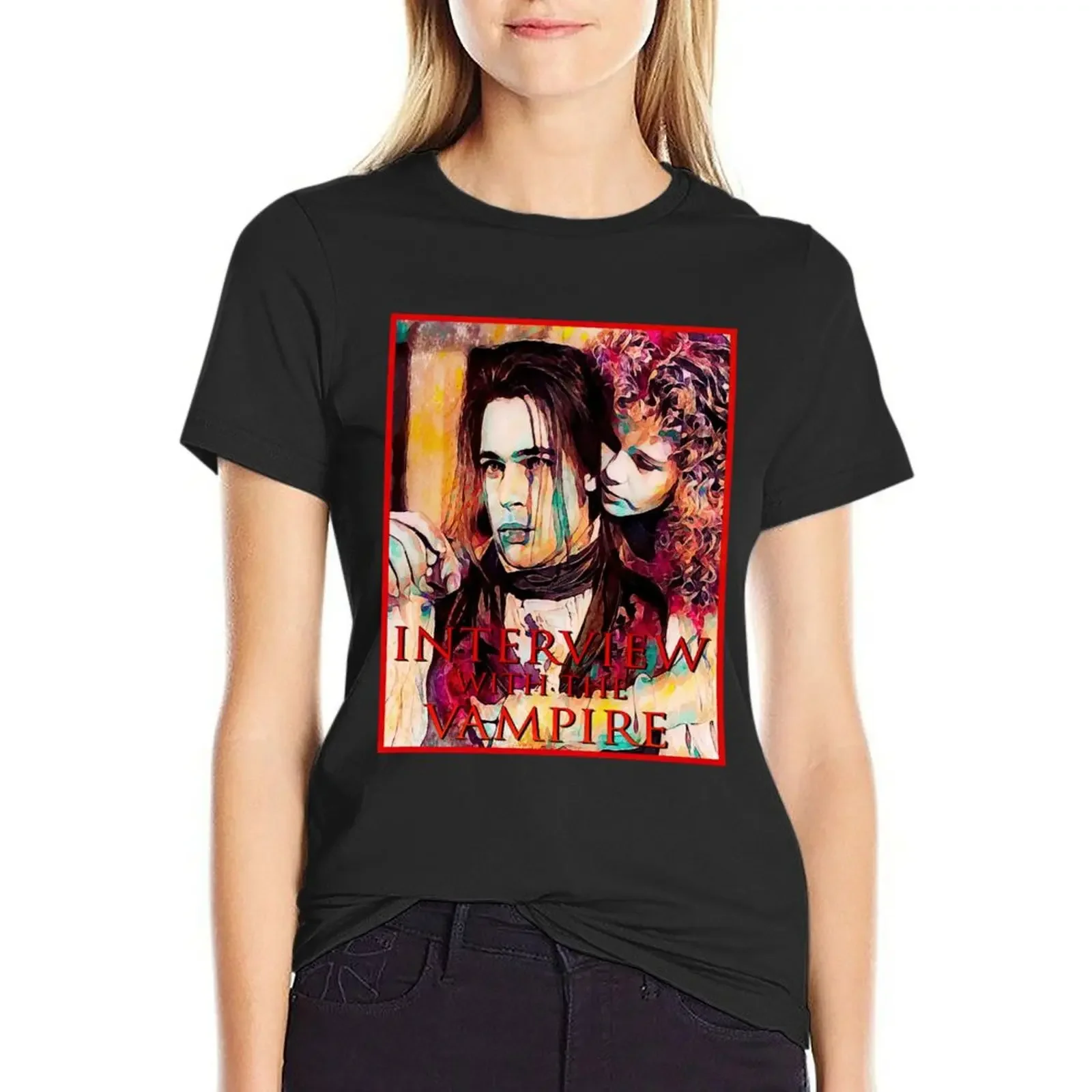Interview With The Vampire Movie T-Shirt plain oversized summer clothes T-shirt Women
Interview With The Vampire Movie T-Shirt plain oversized summer clothes T-shirt Women
