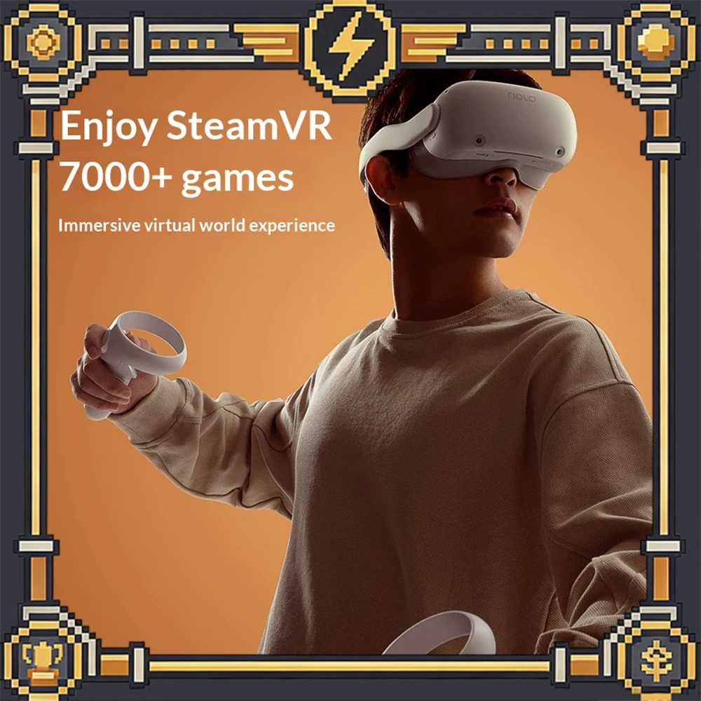 NOLO SONIC 2 Standalone VR Game equipment 3D panoramic private cinema Virtual reality intelligent head-mounted VR Glasses
NOLO SONIC 2 Standalone VR Game equipment 3D panoramic private cinema Virtual reality intelligent head-mounted VR Glasses