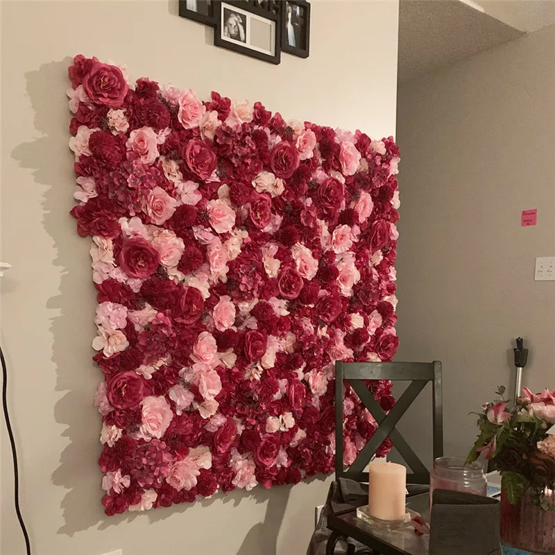 Valentine's Day Anniversary Artificial Flower Wall Backdrop Panel For Birthday Party Decor Flower Rose Wall Graduation Decor
Valentine's Day Anniversary Artificial Flower Wall Backdrop Panel For Birthday Party Decor Flower Rose Wall Graduation Decor