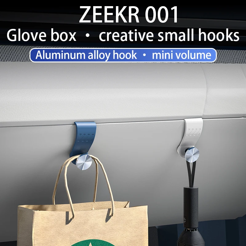 For ZEEKR 001 car hook 21-25 glove box in the car, place hooks, co-pilot essential interior accessories
For ZEEKR 001 car hook 21-25 glove box in the car, place hooks, co-pilot essential interior accessories