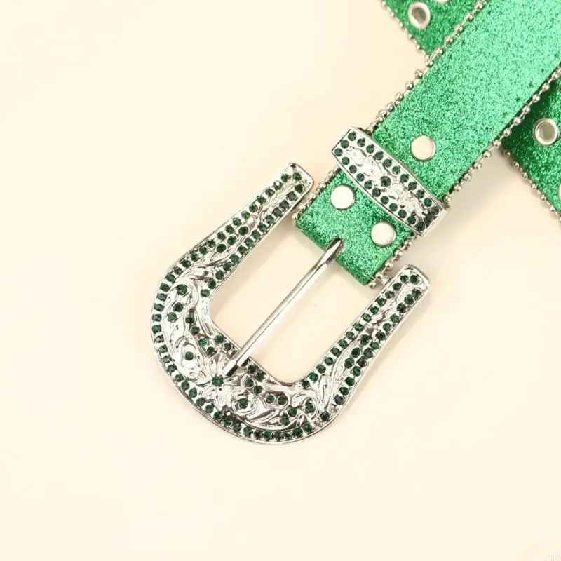 Green Color Waist Belt Shimmering Sequins Belt Teens Unisex Belt
Green Color Waist Belt Shimmering Sequins Belt Teens Unisex Belt