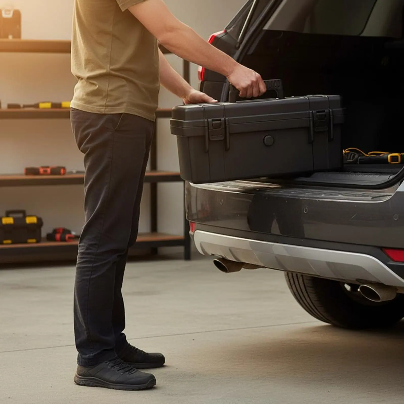 Sturdy Duty Plastic Tool Box Particulate Resistant Sturdy Duty Equipment Case Safeguarding Protective Case with Foam Secure
Sturdy Duty Plastic Tool Box Particulate Resistant Sturdy Duty Equipment Case Safeguarding Protective Case with Foam Secure