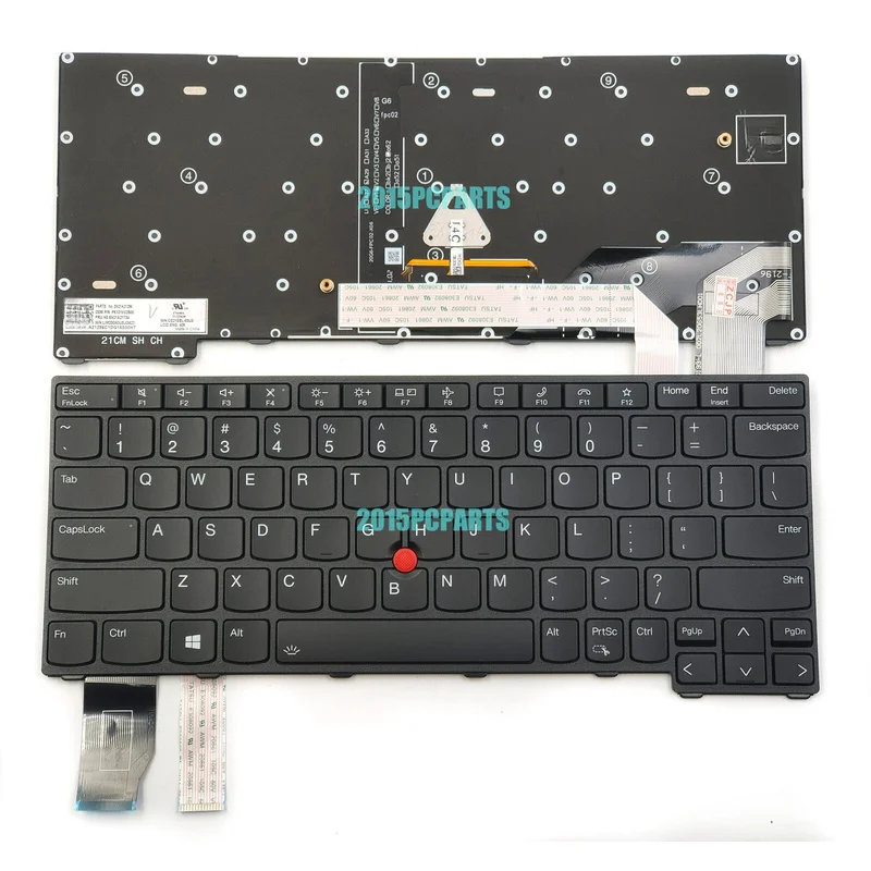 Новая клавиатура с подсветкой для Lenovo ThinkPad X13 Gen 2, раскладка US
Новая клавиатура с подсветкой для Lenovo ThinkPad X13 Gen 2, раскладка US