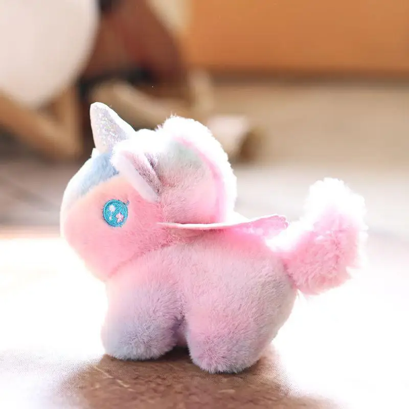 XY 1pc new Lovely Gradient Pony Plush Keychain Cartoon Colorful Dreamy Pony Doll Student Backpack Pendant Key Holder Gifts
XY 1pc new Lovely Gradient Pony Plush Keychain Cartoon Colorful Dreamy Pony Doll Student Backpack Pendant Key Holder Gifts