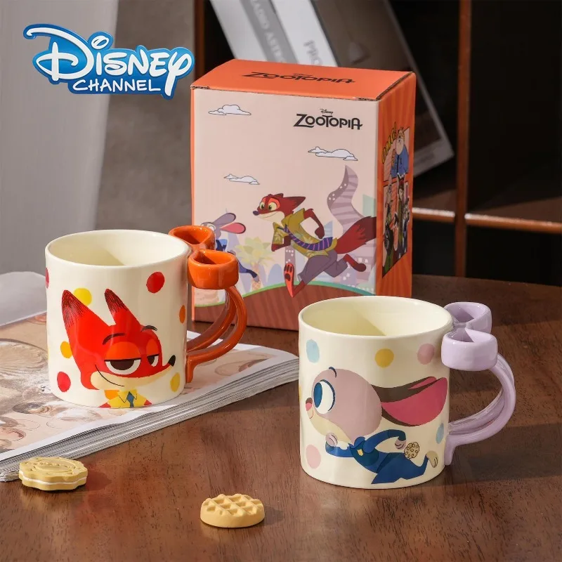 Disney Mug Zootopia Nick Judy Ceramic Thick Cartoon Cute Figure Dormitory Office Home Coffee Milk Water Cup 360ml Couple Gift
Disney Mug Zootopia Nick Judy Ceramic Thick Cartoon Cute Figure Dormitory Office Home Coffee Milk Water Cup 360ml Couple Gift