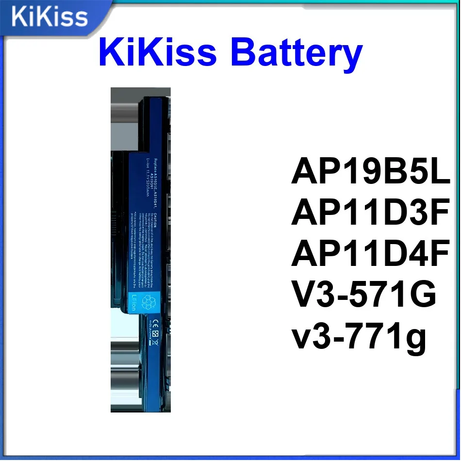 Laptop Battery AP11D3F AP11D4F V3-571G V3-771G AP19B5L For Acer Aspire As10d31 As10d51 As10d81 S3 5 Ultra 0-3000Mah
Laptop Battery AP11D3F AP11D4F V3-571G V3-771G AP19B5L For Acer Aspire As10d31 As10d51 As10d81 S3 5 Ultra 0-3000Mah