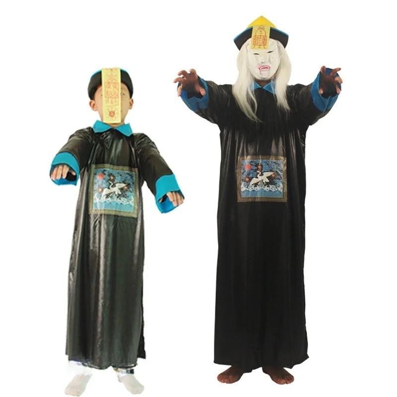Halloween Zombie Official Costume Men's Qing Dynasty Ancient Clothes Terror Minister Costume Taijiaclothes National Stage Cos...
Halloween Zombie Official Costume Men's Qing Dynasty Ancient Clothes Terror Minister Costume Taijiaclothes National Stage Cos...