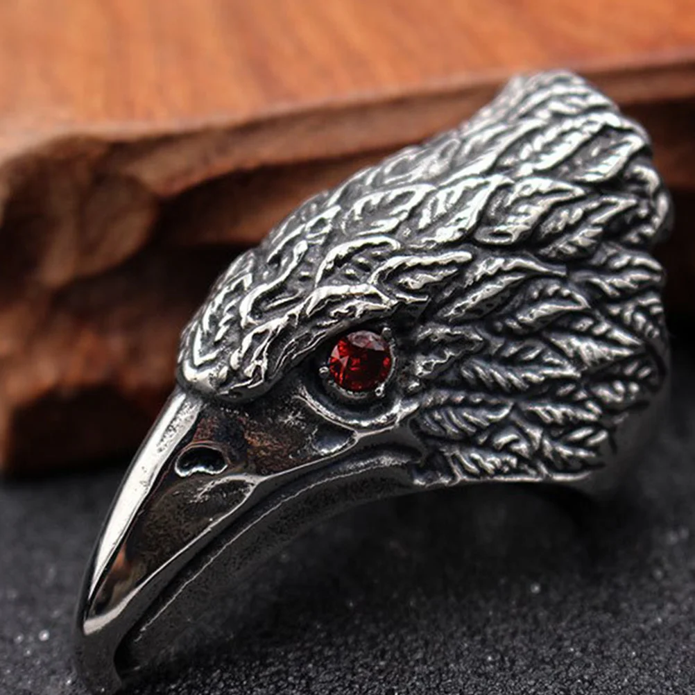 Mens Eagle Ring Retro Color Metal Finger Ring Personalized Fashion Jewelry Lightweight Durable Gift for Son Father Boyfriend
Mens Eagle Ring Retro Color Metal Finger Ring Personalized Fashion Jewelry Lightweight Durable Gift for Son Father Boyfriend