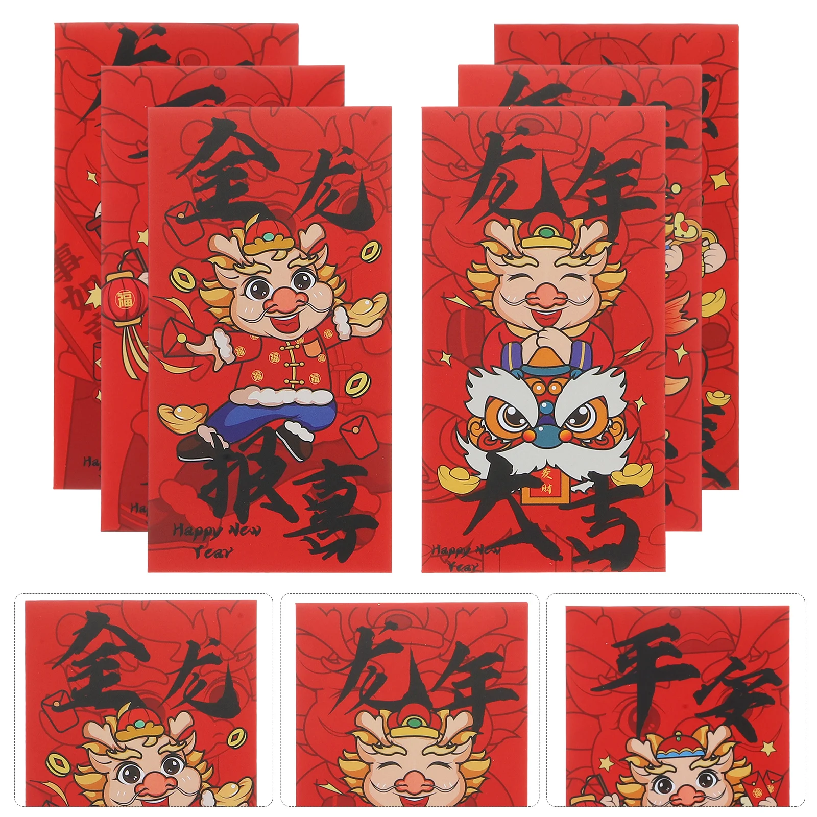 24 Pcs Red Envelope Bag Paper Envelopes Wallet for Money Lucky Packets Cash Chinese Style
24 Pcs Red Envelope Bag Paper Envelopes Wallet for Money Lucky Packets Cash Chinese Style