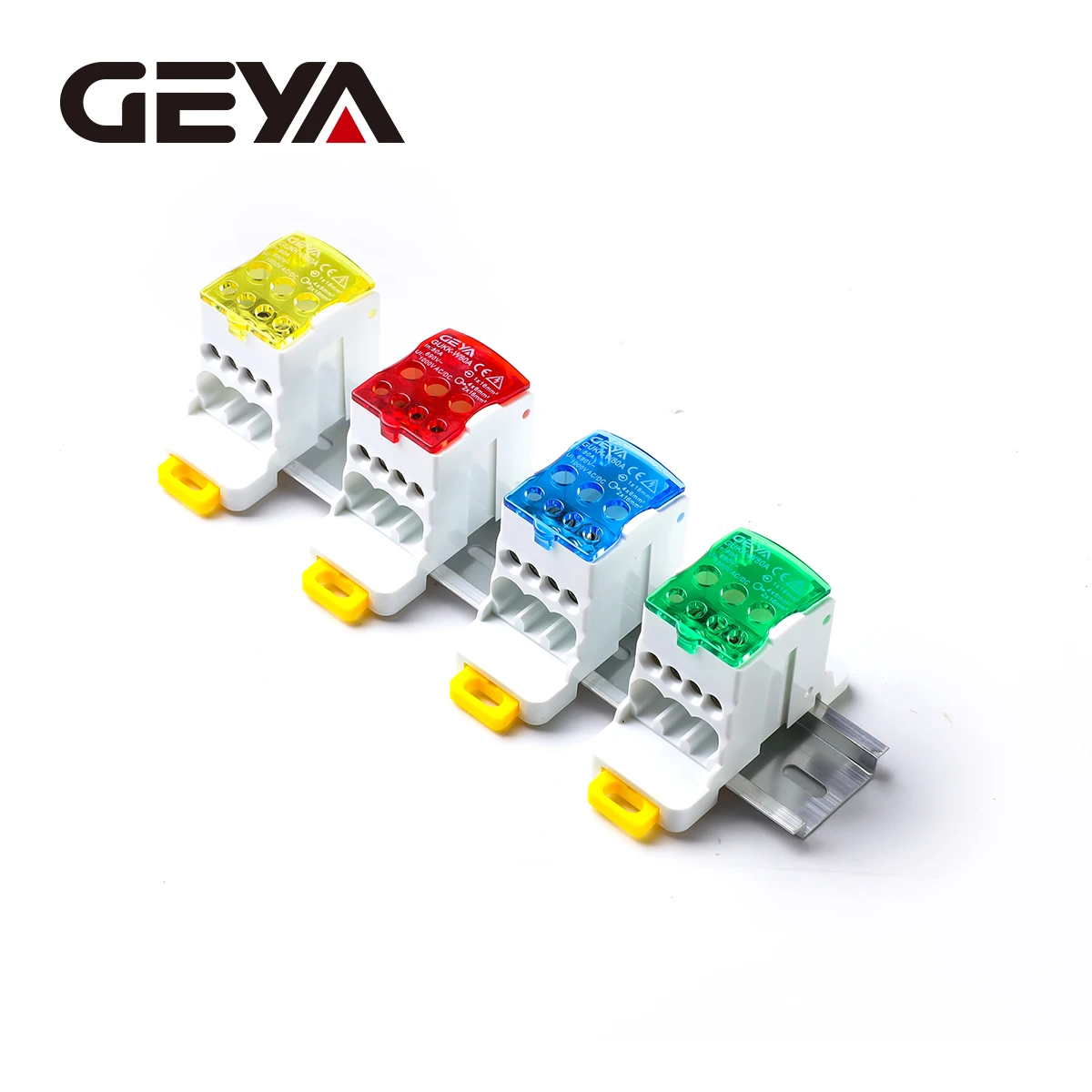 GEYA Din Rail Terminal Block UKK 80A Splitter Box Distribution Box One In Several Out Power Wire Electrical Connector Junction
GEYA Din Rail Terminal Block UKK 80A Splitter Box Distribution Box One In Several Out Power Wire Electrical Connector Junction