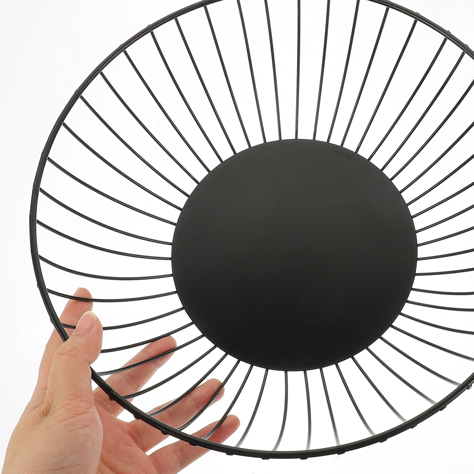 Fruit Baskets Kitchen Counter Wire Black Snack Bowls Round Large Diameter Base Metal Material Safe Strong Home Hotel
Fruit Baskets Kitchen Counter Wire Black Snack Bowls Round Large Diameter Base Metal Material Safe Strong Home Hotel