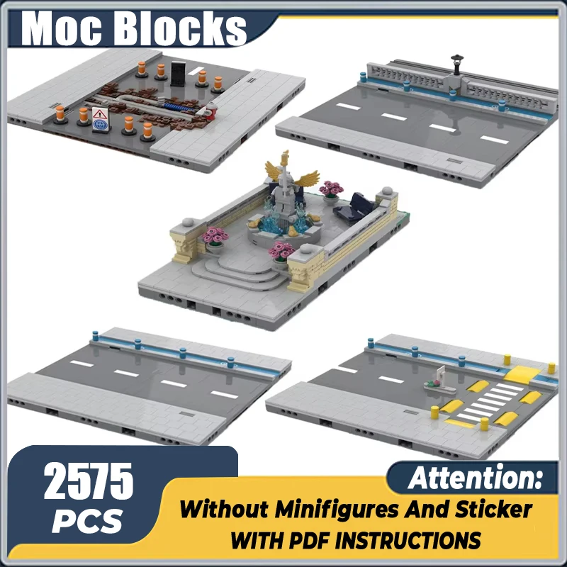 Street View Model Moc Building Blocks Straight with Bicycle Lane and Crosswalk Technology Modular Brick DIY Assembly Toy Gifts
Street View Model Moc Building Blocks Straight with Bicycle Lane and Crosswalk Technology Modular Brick DIY Assembly Toy Gifts