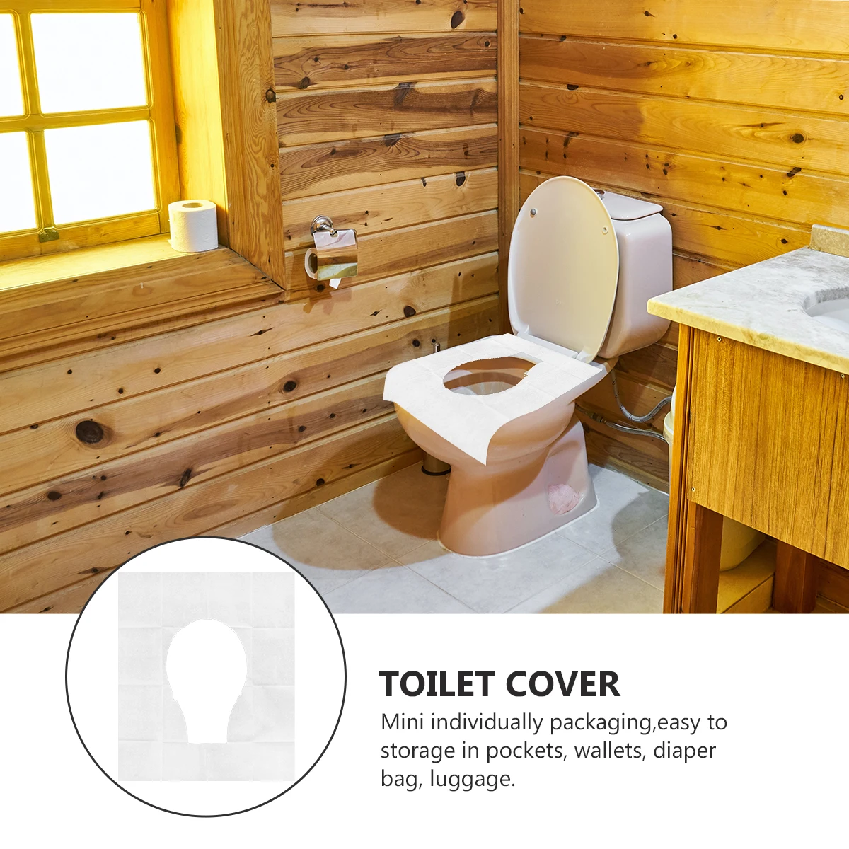 60pcs Covers Waterproof Wood Pulp Paper Mini Packaged For Travel Camping Airport Hotel Family Use Toilet Disposable Seat Potty
60pcs Covers Waterproof Wood Pulp Paper Mini Packaged For Travel Camping Airport Hotel Family Use Toilet Disposable Seat Potty