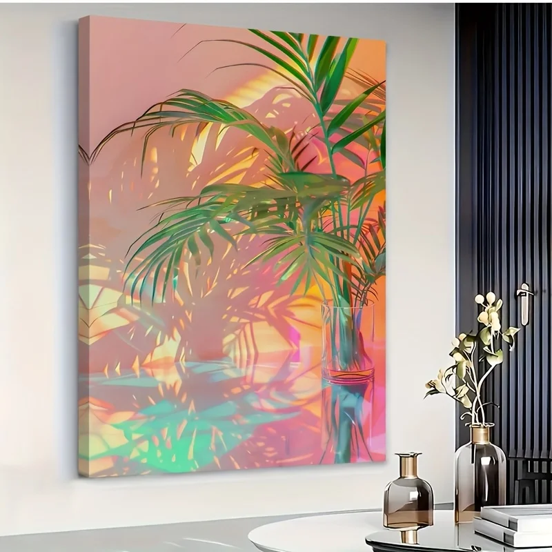 2D/Flat Large Modern Plant Shadows Canvas Wall Art Prints Frameless Abstract Canvas Prints for Living Room and Bedroom Decortion
2D/Flat Large Modern Plant Shadows Canvas Wall Art Prints Frameless Abstract Canvas Prints for Living Room and Bedroom Decortion