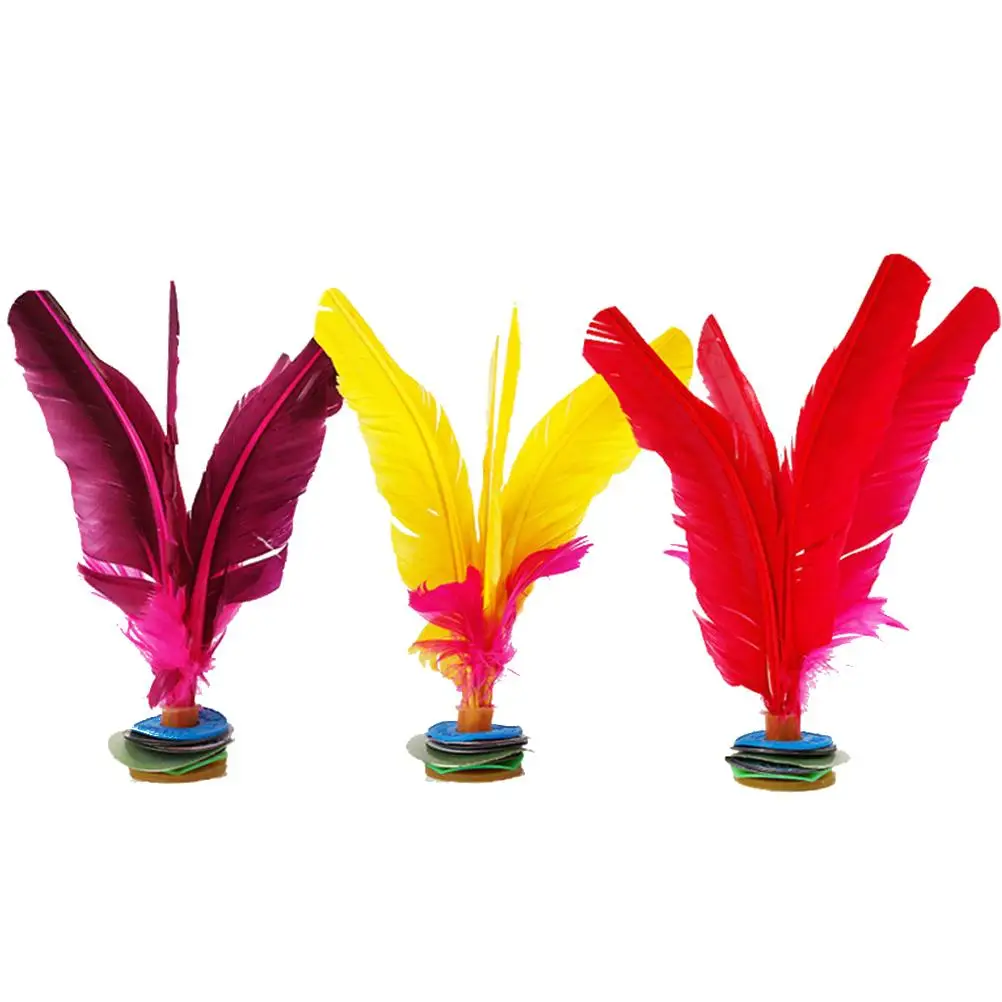 3 Pcs Chicken Shuttlecock Kick Toy Material Leg Strength Indoor Outdoor Student Sport Fun Game
3 Pcs Chicken Shuttlecock Kick Toy Material Leg Strength Indoor Outdoor Student Sport Fun Game