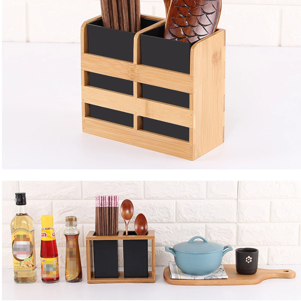 Bamboo Utensil Holder Chopsticks Organizer Kitchen Tool Rack Wood Storage Crock Easy Access Tidy Solution Premium
Bamboo Utensil Holder Chopsticks Organizer Kitchen Tool Rack Wood Storage Crock Easy Access Tidy Solution Premium